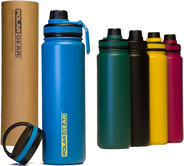 Hydra Flow Kit Stainless Steel Vacuum Insulated Bottle 700ml Blue-74014
