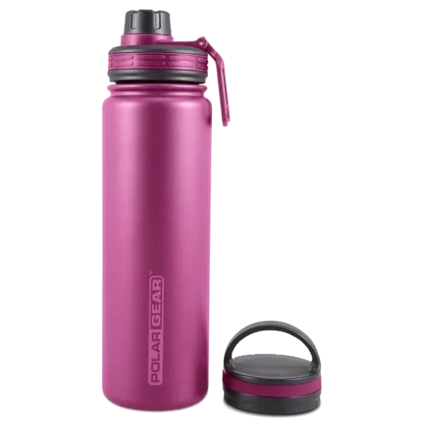 Hydra Flow Kit Stainless Steel Vacuum Insulated Bottle 700ml Berry