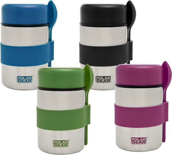 polar gear food flask with different colour