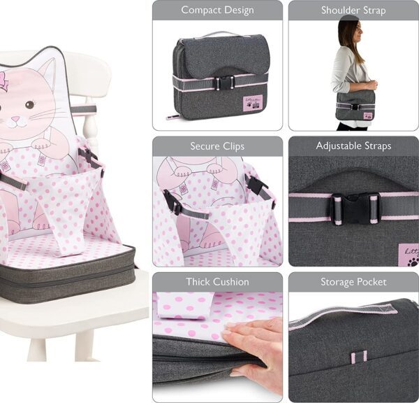 extra storage pocket, organize your cleaning stuff