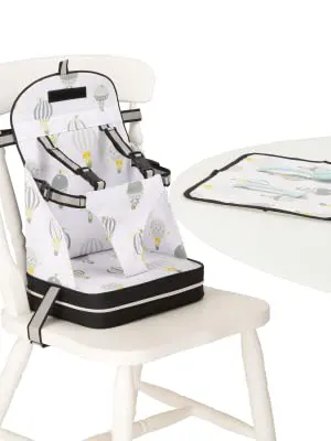 Toddler Booster Seat With Placemat