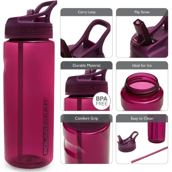 built in carry loop, take your bottle anywhere securely, never lost it