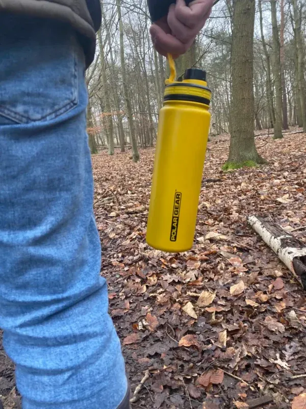 Hydra Flow Kit Stainless Steel Vacuum Insulated Bottle 700ml Yellow-74802