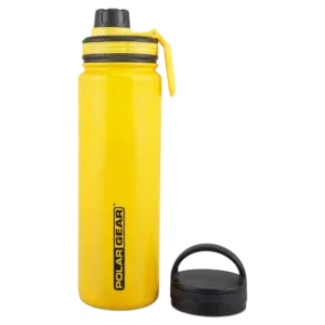 Hydra Flow Kit Stainless Steel Vacuum Insulated Bottle 700ml Yellow