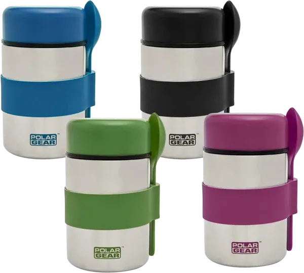 polar gear food flask with different colour