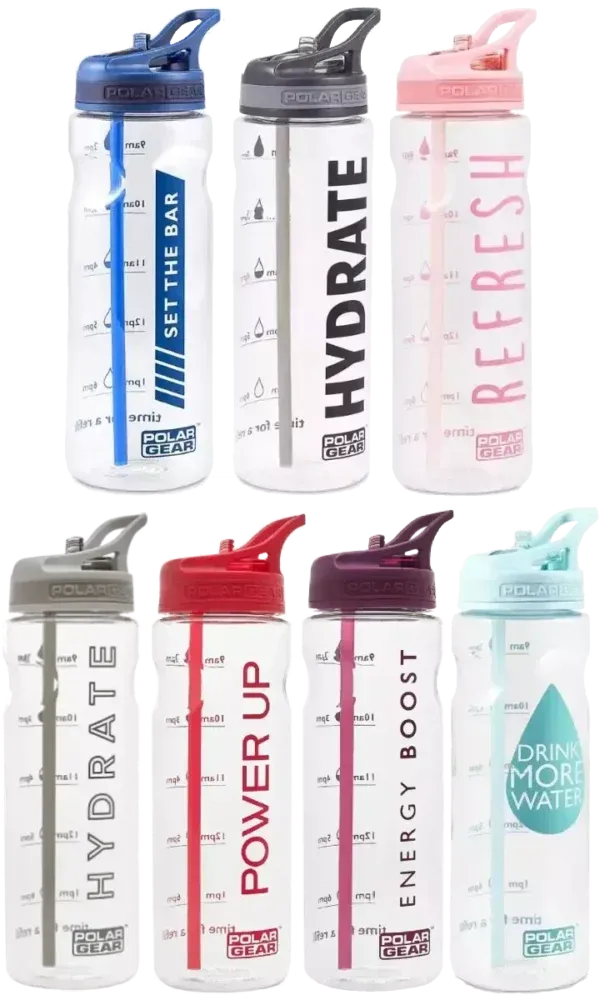 Polar Gear Aqua Tracker Bottle 750ml Black Hydrate-74705