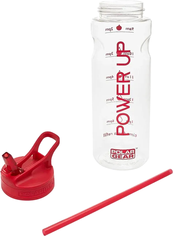 Polar Gear Aqua Tracker Bottle 750ml Red Power Up-74695