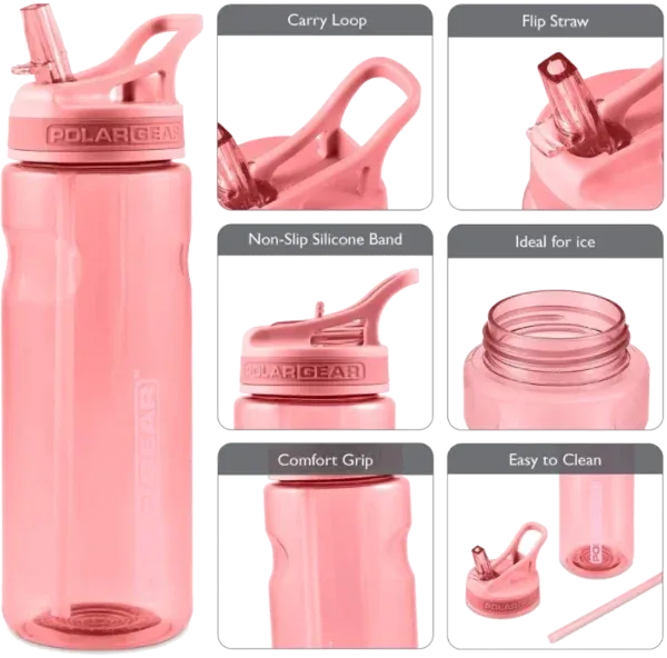 easy flip straw system, easily to enjoy your drink during any sport