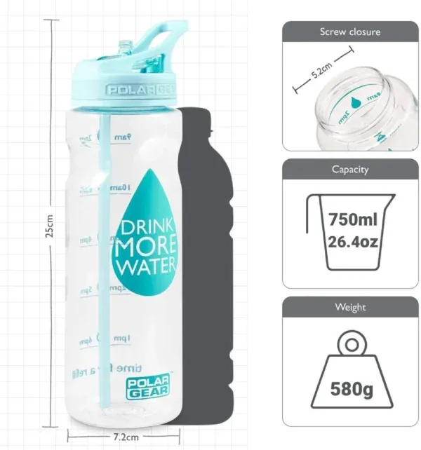 super wide bottle neck easy to clean and refill