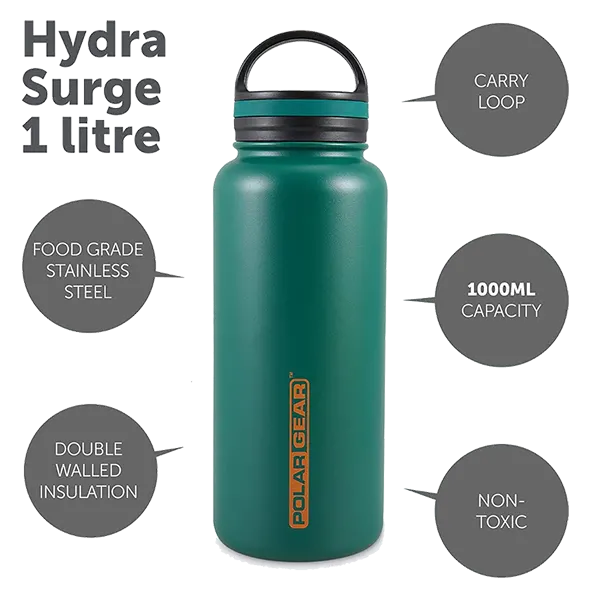 Metal Water Bottle 1 Litre