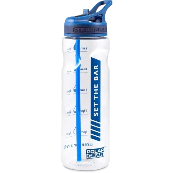 Polar Gear Aqua Tracker Bottle Navy Set The Bar 750ml