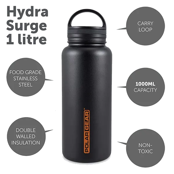 Stainless Steel Water Bottle 1 Litre