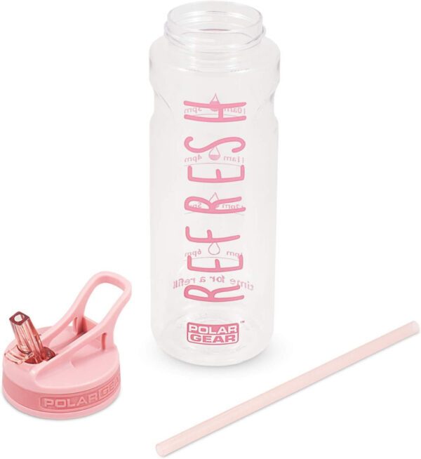 Polar Gear Aqua Tracker Bottle 750ml Dusty Pink Refresh-74703