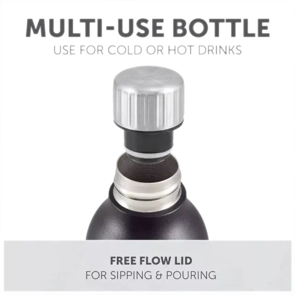 Hydra Flow Stainless Steel Insulated Bottle 500ml keep drink cold or hot