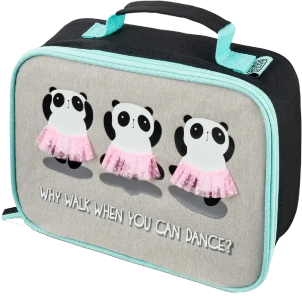 Dancing Pandas Lunch Bag for kids