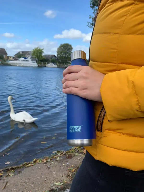 Hydra Flow Stainless Steel Insulated Bottle 500ml-Navy-74794