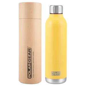 Hydra Flow Stainless Steel Insulated Bottle 500ml - Yellow