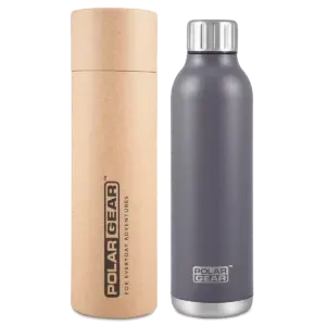 Hydra Flow Stainless Steel Insulated Bottle 500ml - Gery