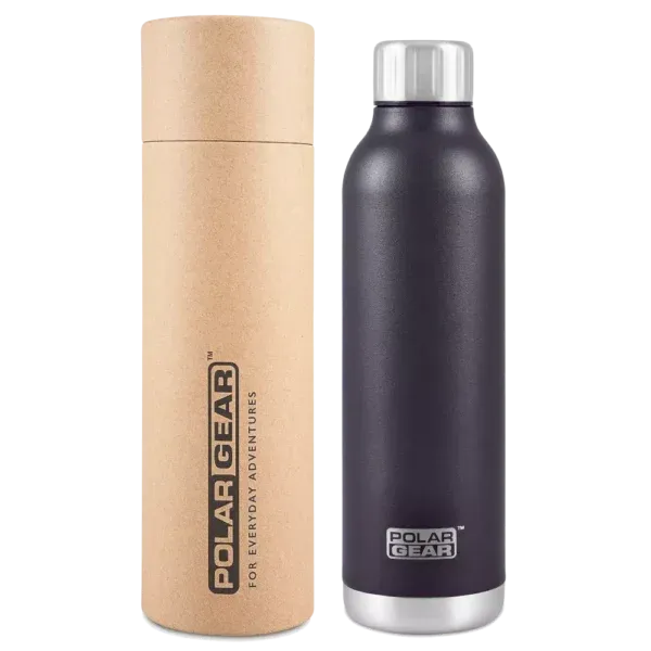 Hydra Flow Stainless Steel Insulated Bottle 500ml-Black