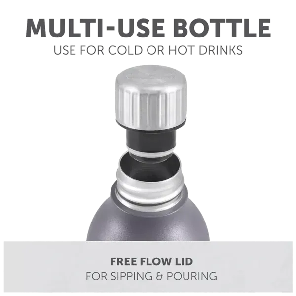 Polar Gear Hydra Flow Stainless Steel Insulated Bottle keep your drink up to 12 hours hot or 24 hours cold
