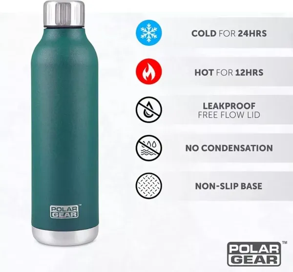 Hydra Flow Stainless Steel Insulated Bottle 500ml no condensation