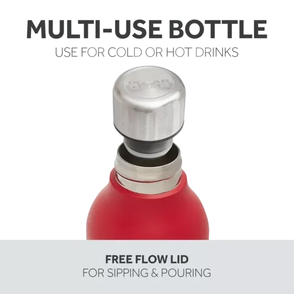 Polar Gear Hydra Flow Stainless Steel Insulated Bottle 500ml make with food grade stainless steel