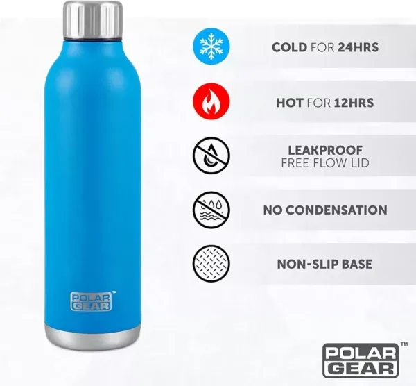 Polar Gear Hydra Flow Stainless Steel Insulated Bottle 500ml