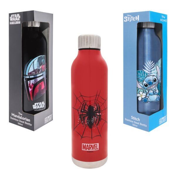 Man Hydra Flow 500ml Insulated water bottle licensed water bottle 3 Character available