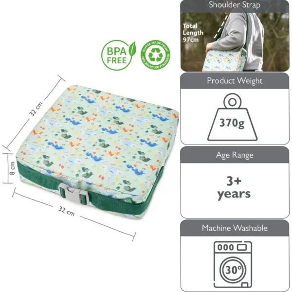 Polar Gear Baby Dino Washable Booster Cushion