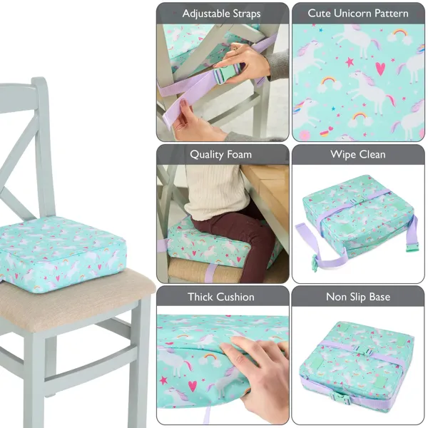 Kids Easy Wipe Booster Cushion