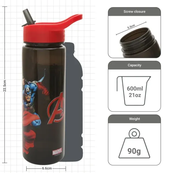 Marvel Avengers Group 600ml Drinks Bottle-75093