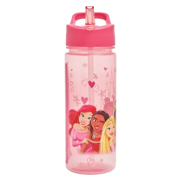Disney Princess 500ml Personalise Yourself Sticker Water Bottle