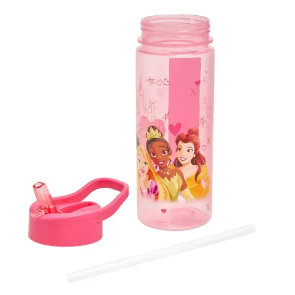 Disney Princess 500ml Personalise Yourself Sticker Water Bottle is easy to clean, replacement parts available