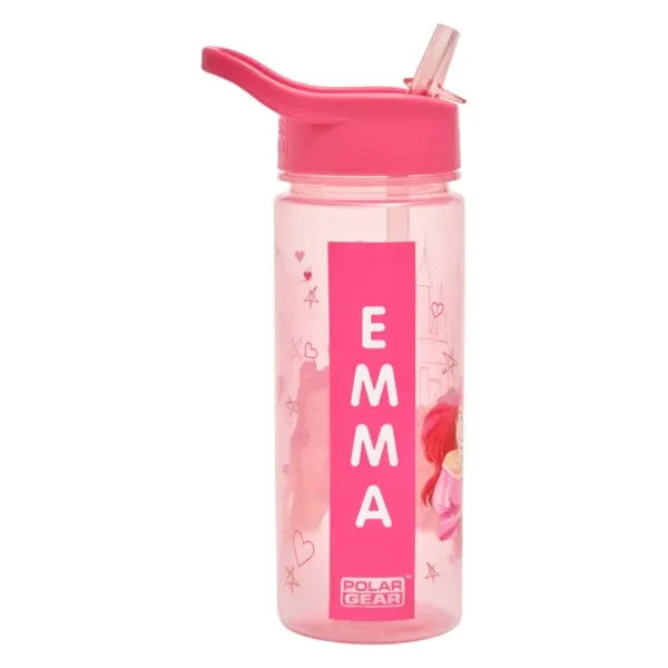 Disney Princess 500ml Personalise Yourself Sticker Water Bottle