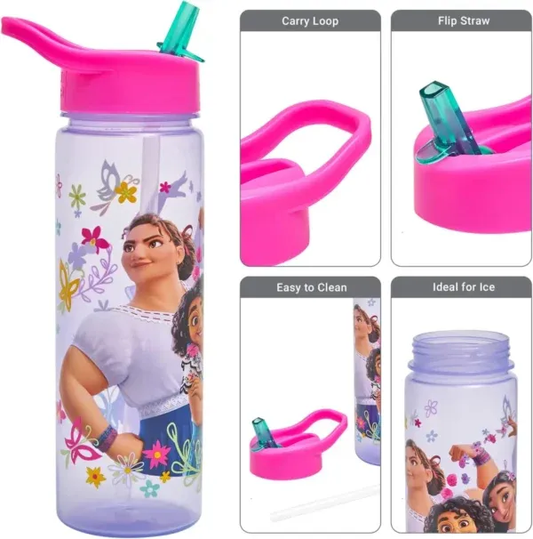 Disney Encanto 600ml Drinks Bottle with lids