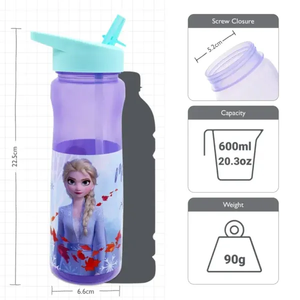 Disney Frozen 600ml Drinks Bottle
