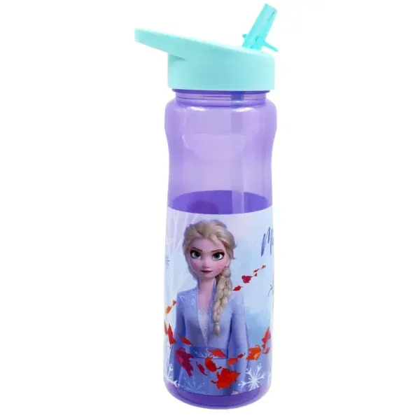 Disney Frozen 600ml Drinks Bottle with straw