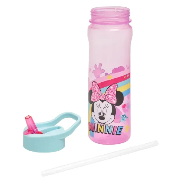 Disney Minnie Mouse Happy 600ml Drinks Bottle easy to clean