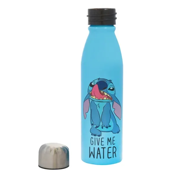 Disney Stitch 600ml Aluminium Drinks Bottle-75055